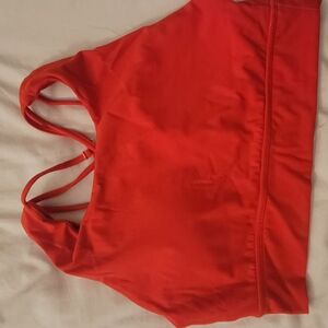 Buffbunny Geo Salsa Red Sports Bra